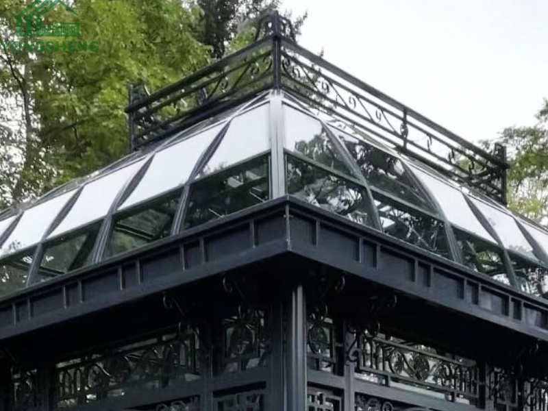 glass greenhouse, Victorian greenhouse, black greenhouse, Victorian greenhouse for sale
